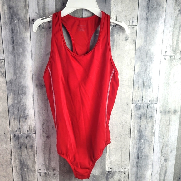 Lands' End Swim Red Lands End Swimsuit 4 Poshmark